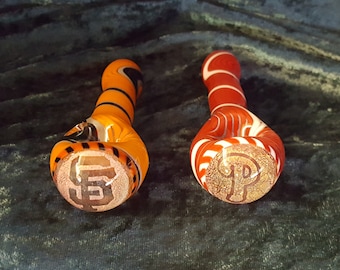 Baseball Sports Themed Team Dichroic Image Art Piece