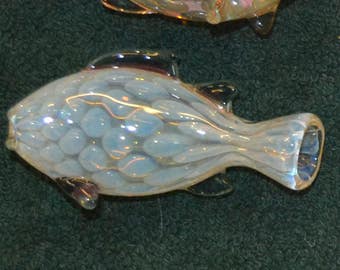 Fish Art Piece Bluegill Crappie Silver Angelfish