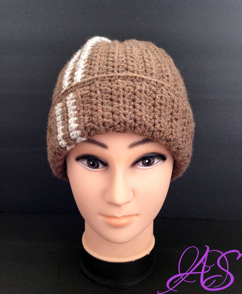 Crochet Hat Pattern. Bulky Beanie Cap Crochet Pattern. Instant Download PDF. Hat Crochet Pattern