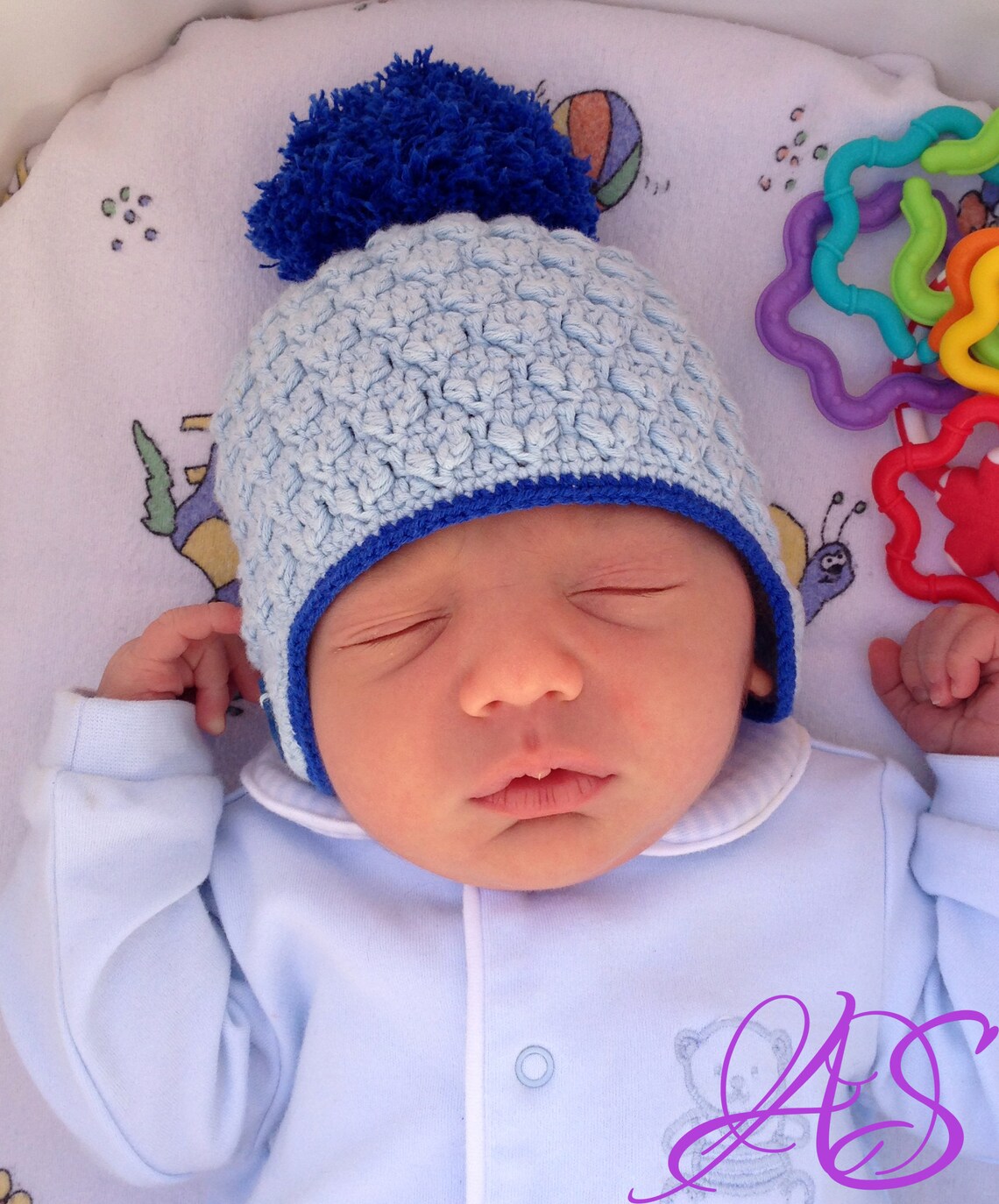 Crochet Hat Pattern Newborn Baby Hat Crochet Pattern Crochet Etsy