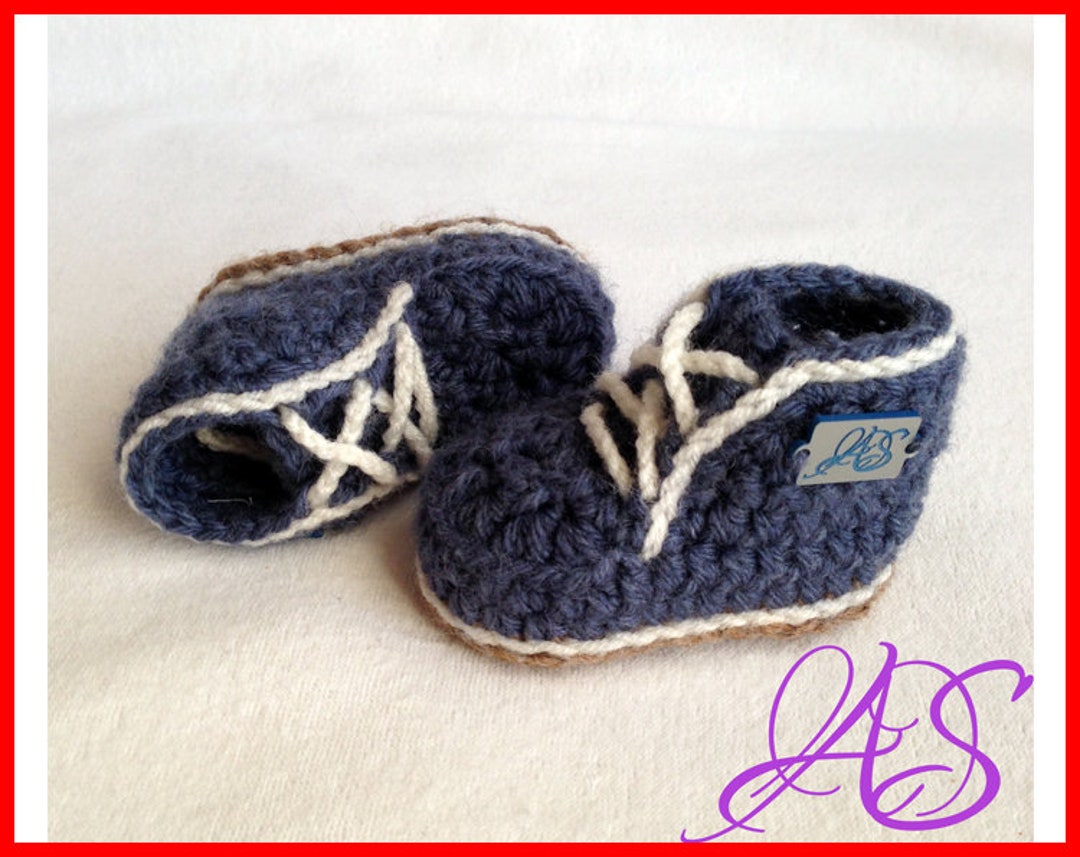 Newborn Baby Booties Crochet Pattern. 0-3 Months Baby PDF Crochet ...