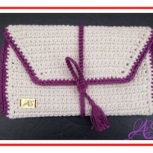 Purse Crochet Pattern, Hook Holder Crochet Pattern, Cosmetic Bag Crochet Pattern, Crochet Pattern PDF Instant Download with Tassel