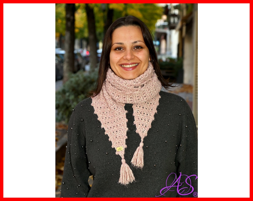 Crochet Scarf Pattern PDF Instant Download Scarf Crochet Pattern - Etsy