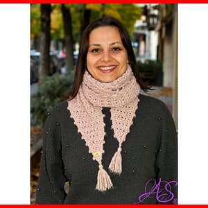 Crochet Scarf Pattern PDF Instant Download Scarf Crochet Pattern