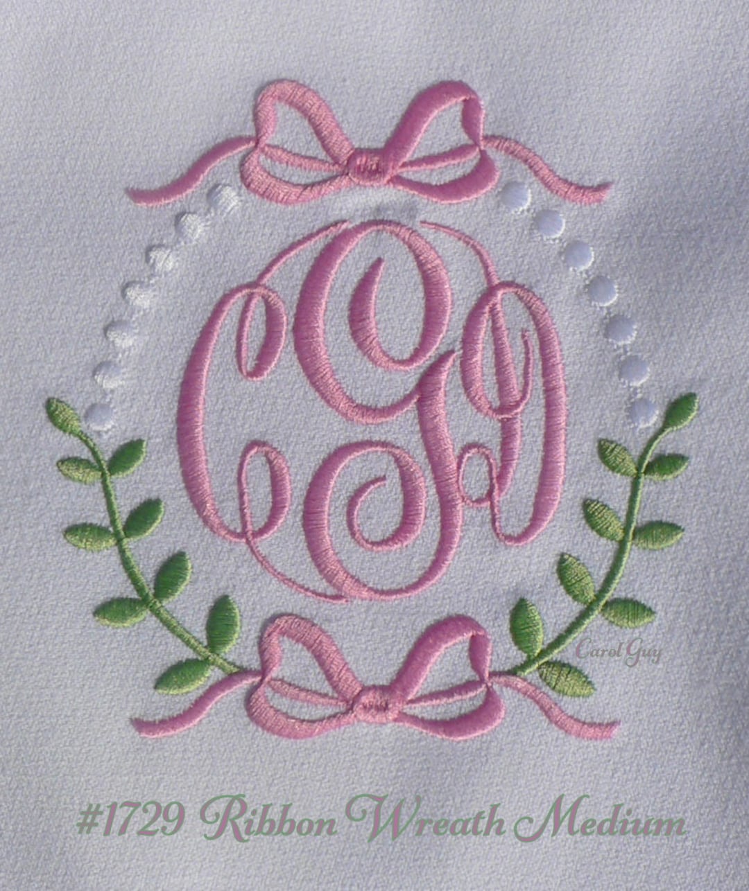 Machine Embroidery Designs / Carol Guy Exclusive / 1729