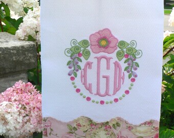 1607 "Flower Circle" is a digital embroidery file.