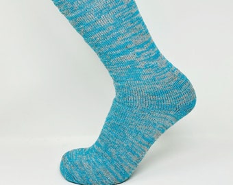 Alpaca Boot Socks, All Local Alpaca, Hiking and Sport Socks, Alpaca Wool Socks for Men and Women, Gift Idea, One Pair, Natural Fiber Socks