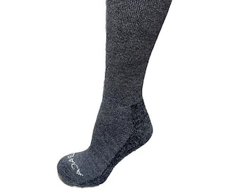 High Calf Alpaca Socks, Alpaca Wool Boot Socks, Over the Calf Hunting Socks, Winter Sock for Men and Women, Gift Idea, One Pair