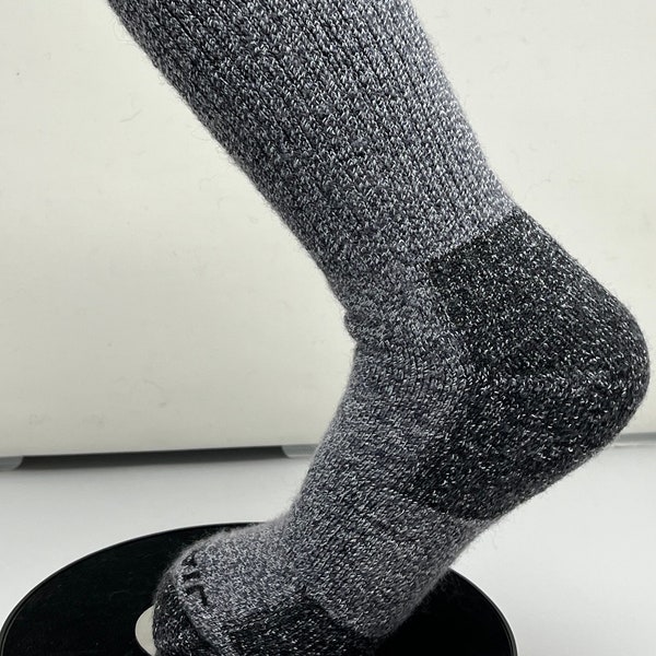 Alpaca Socks,  Hiking and Sport Socks, Medium Weight Crew Sock, Natural Fiber Socks, Alpaca Wool Socks for Men or Women, Gift Idea, One Pair