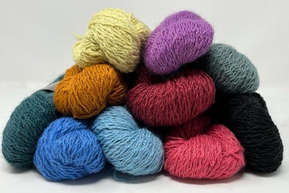 Suri Alpaca Yarn, Suri Textures, Salt River Mills, Premium Alpaca Yarn for  Knitting, Crocheting, Weaving 