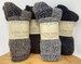 Alpaca Socks, All Season Socks, Hiking and Sport Socks, Alpaca Wool Socks for Men and Women, Gift Idea, One Pair, Natural Fiber Socks 