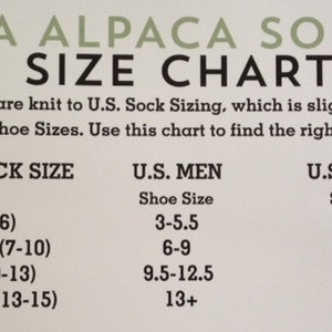 Alpaca Socks, All Season Socks, Hiking and Sport Socks, Alpaca Wool Socks for Men and Women, Gift Idea, One Pair, Natural Fiber Socks image 3