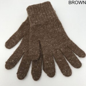 Alpaca Gloves, Alpaca Winter Gloves, One Pair, Warm and Soft Knit Alpaca Gloves, Gift Idea image 4