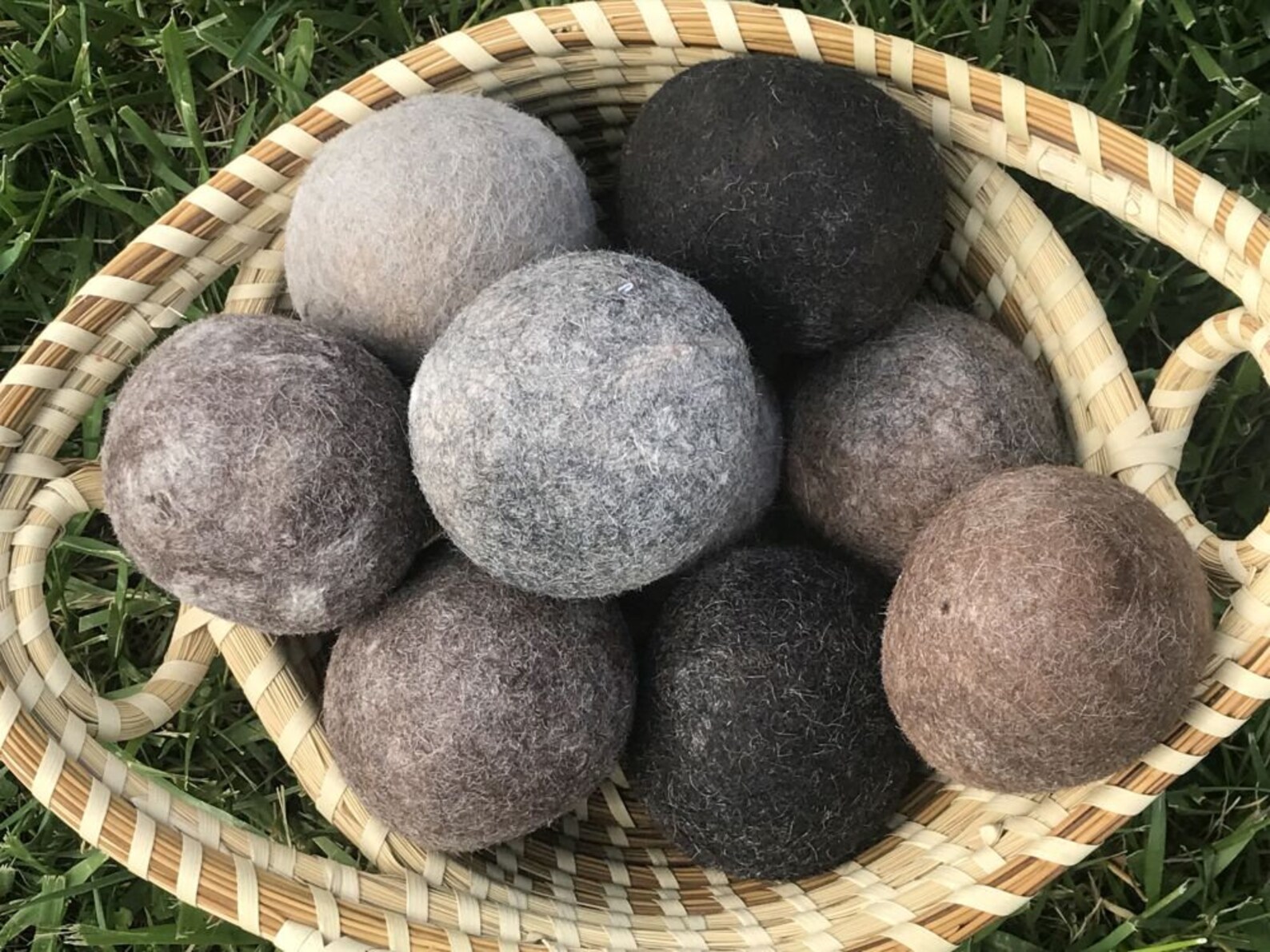 Alpaca Dryer Balls Natural Fiber Laundry Balls Set of 3 Etsy