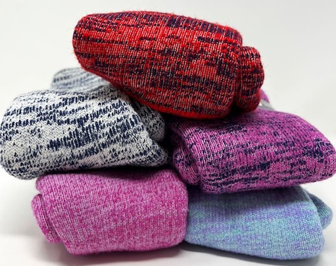Alpaca Socks Bright Colors, Hiking and Sport Socks, Alpaca Wool Socks for Men & Women, Gift Idea, One Pair, Natural Fiber Socks, Mothers Day