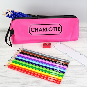 Slim Pencil Case(Pink)