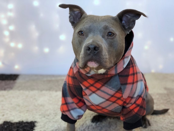 plaid pjs for dogs