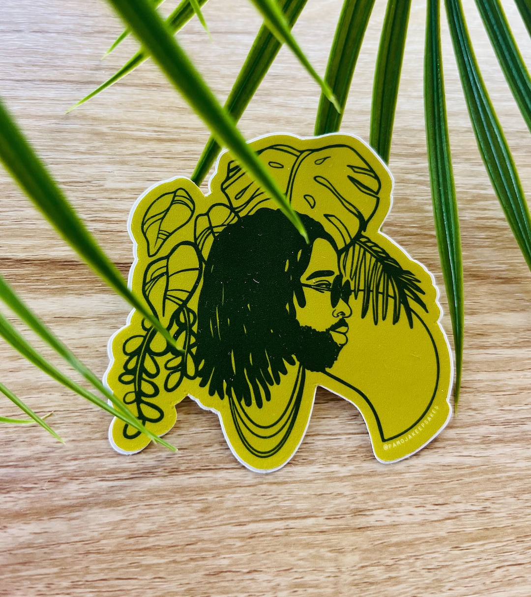 Zaddy Sticker Plant Zaddy Vinyl Sticker - Etsy