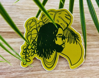 Plant Zaddy vinyl Sticker