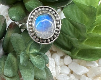 Moonstone ring