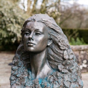 Flora Bronze Sculpture by Christine Baxter