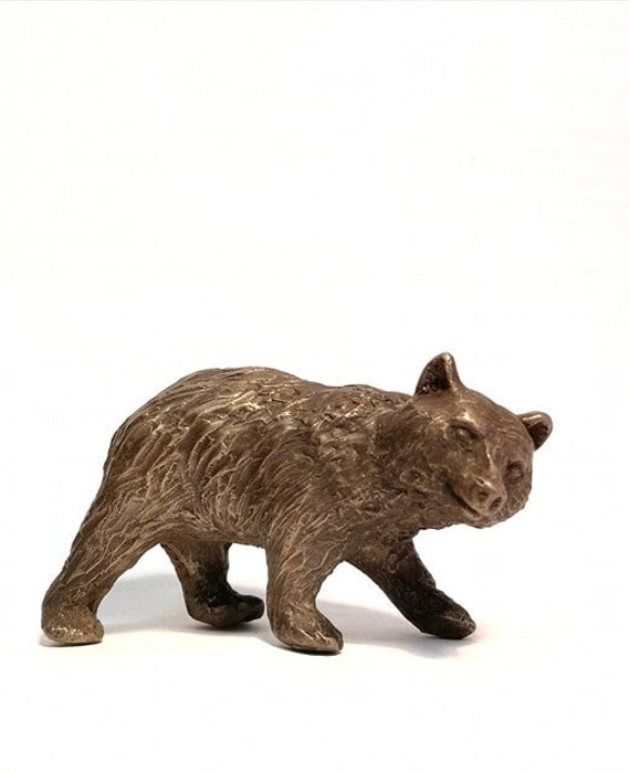 Miniature figurine Bronze Fox