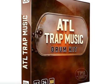 Kit de batería para música trap de Atlanta / Paquete de samples de hip hop / Descarga digital