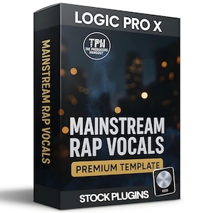 Logic Pro X Rap Vocal Chain – Modello di registrazione mainstream / Plugin stock Mix e preset master