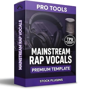 Cadena de mezcla de rap para Pro Tools: preajuste de grabación convencional / plantilla de mezcla y masterización de plugin estándar