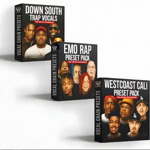 Triple Threat Rap Vocal Mega Bundle | West Coast • Trap • Melodic Rap | Waves StudioRack Presets