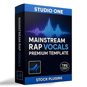 Studio One Rap Mix Chain – Plantilla de mezcla y masterización con preajuste de grabación convencional / Plugin estándar
