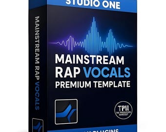 Studio One Rap Mix Chain – Mainstream Recording Preset | Stock Plugin Mix & Master Template