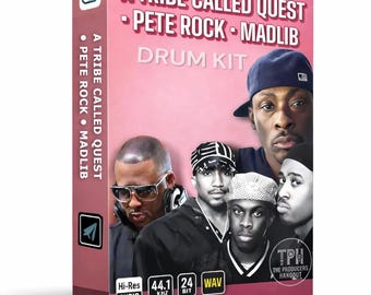 Kit de batería Boom Bap – Paquete de samples estilo A Tribe Called Quest, Pete Rock y Madlib