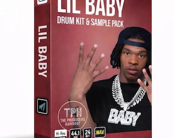 Lil Baby Drum Kit – Trap Drum Samples & Hip Hop Sample Pack (WAV)