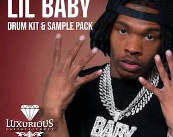 Kit de batterie Lil Baby | Pack d'échantillons de hip-hop | Téléchargement numérique