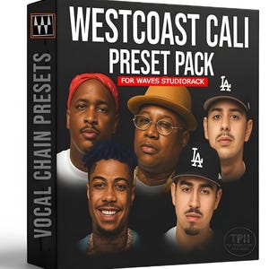Cadena vocal de la costa oeste de California – Paquete de presets para Waves StudioRack
