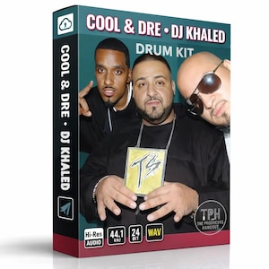 Kit batteria Cool & Dre + campioni di batteria hip hop in stile DJ Khaled (WAV) / Download del pacchetto di campioni