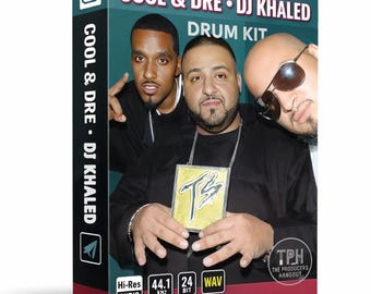 Cool & Dre trumset + DJ Khaled-stil hiphop-trumprover (WAV) | Ladda ner exempelpaket