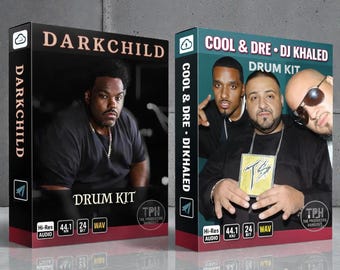 Hiphop- och RnB-trumsetpaket – Hitmaker-trumprover, 808s Kicks-virveltrummor (WAV)