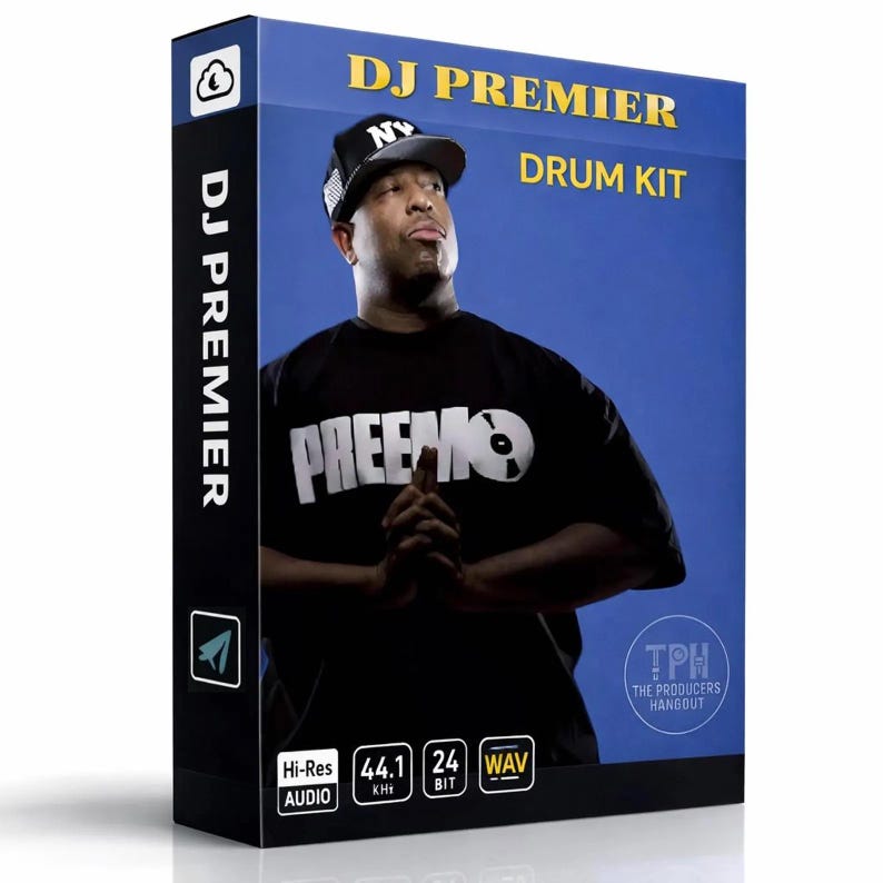 DJ Premier Drum Kit – Paquete de muestras de batería Boom Bap y Hip Hop (WAV) imagen 3