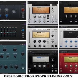 Logic Pro X Rap Vocal Chain – Mainstream Recording Template | Stock Plugin Mix & Master Preset image 4