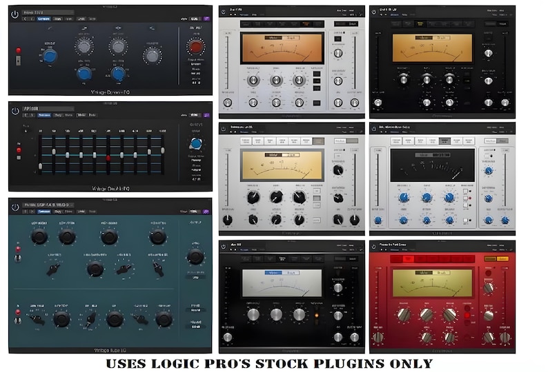 Logic Pro X Rap Vocal Chain – Mainstream Recording Template | Stock Plugin Mix & Master Preset image 4