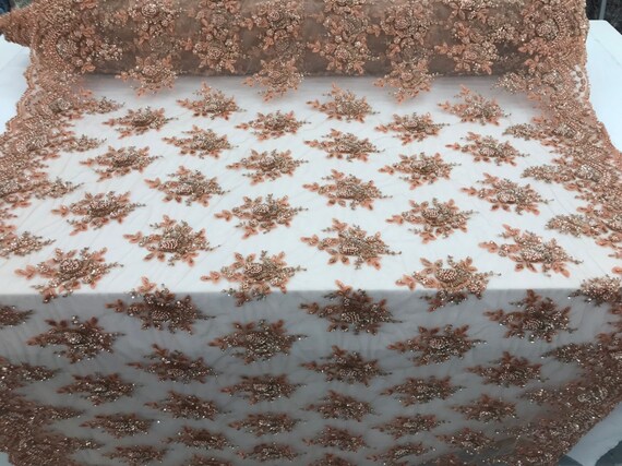 Tissu perlé - dentelle yard pêche par yard dentelle brodé Floral dentelle dans perles et Sequins Français mariée voile de mariage-décoration-robe-Prom 26cfa3 Tissu perlé - dentelle yard pêche par yard dentelle brodé Floral dentelle dans perles et Sequins Français mariée voile de mariage-décoration-robe-Prom 26cfa3