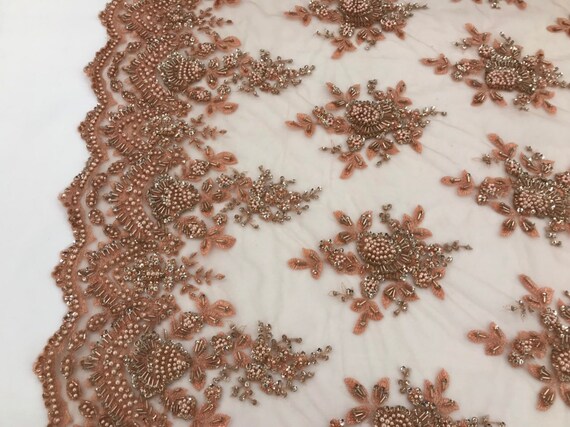 Tissu perlé - dentelle yard pêche par yard dentelle brodé Floral dentelle dans perles et Sequins Français mariée voile de mariage-décoration-robe-Prom 26cfa3 Tissu perlé - dentelle yard pêche par yard dentelle brodé Floral dentelle dans perles et Sequins Français mariée voile de mariage-décoration-robe-Prom 26cfa3