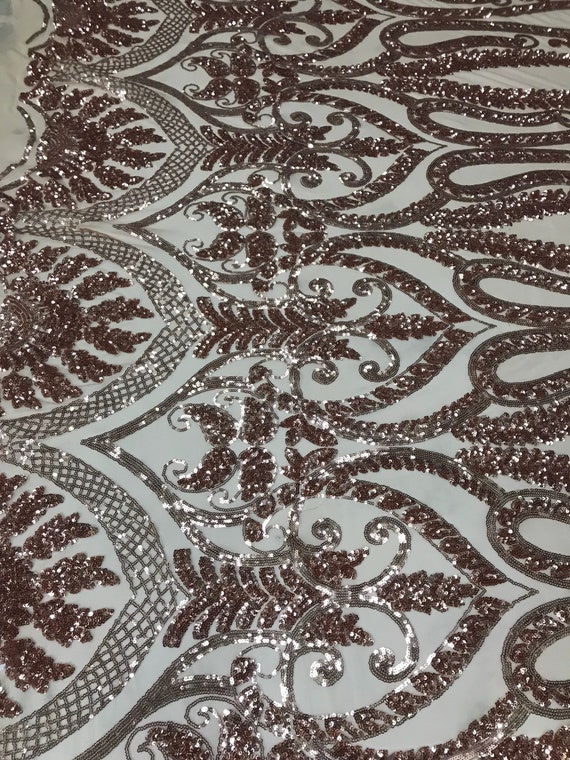 Tissu Stretch Champagne 4 par Yard paillettes tissu broderie Power robe Mesh robe Power Top Fashion bal dentelle décoration de mariage d5f05b Tissu Stretch Champagne 4 par Yard paillettes tissu broderie Power robe Mesh robe Power Top Fashion bal dentelle décoration de mariage d5f05b
