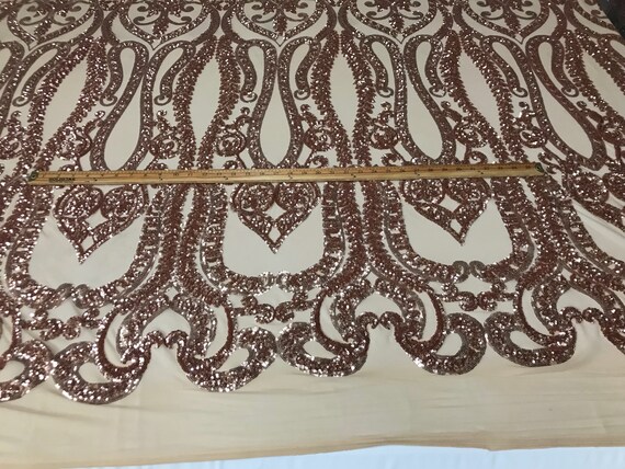 Tissu Stretch Champagne 4 par Yard paillettes tissu broderie Power robe Mesh robe Power Top Fashion bal dentelle décoration de mariage d5f05b Tissu Stretch Champagne 4 par Yard paillettes tissu broderie Power robe Mesh robe Power Top Fashion bal dentelle décoration de mariage d5f05b