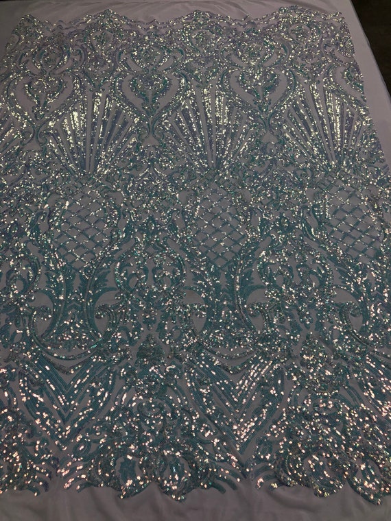 clear sequins