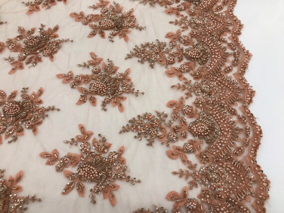 Tissu perlé - dentelle yard pêche par yard dentelle brodé Floral dentelle dans perles et Sequins Français mariée voile de mariage-décoration-robe-Prom 26cfa3 Tissu perlé - dentelle yard pêche par yard dentelle brodé Floral dentelle dans perles et Sequins Français mariée voile de mariage-décoration-robe-Prom 26cfa3