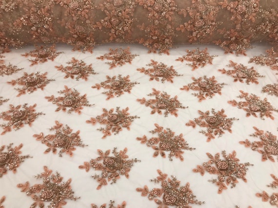 Tissu perlé - dentelle yard pêche par yard dentelle brodé Floral dentelle dans perles et Sequins Français mariée voile de mariage-décoration-robe-Prom 26cfa3 Tissu perlé - dentelle yard pêche par yard dentelle brodé Floral dentelle dans perles et Sequins Français mariée voile de mariage-décoration-robe-Prom 26cfa3