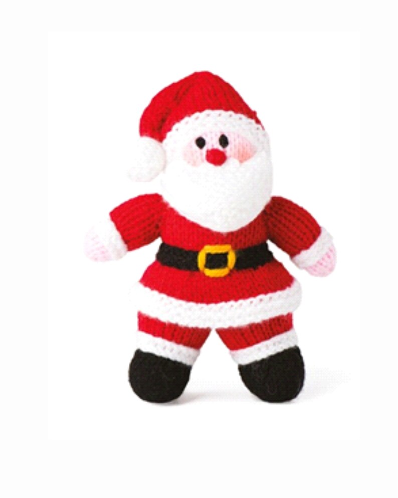 stuffed santa doll